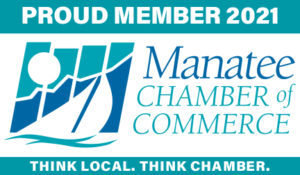 2021 Manatee Chamber of Commerce Proud Member Logo Bradenton Florida Lakewood Ranch Parrish Ellenton Palmetto Anna Maria Island Colleges and Universities